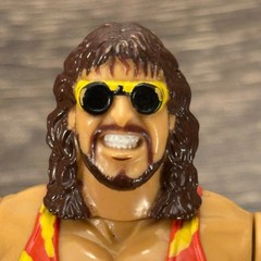 Hasbro WWF Adam Bomb Series 11 Wrestling Action Figure 1994 WWE Green Card Loose