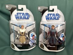 Star Wars Black Series 50th The Clone Wars Anakin Skywalker & Obi-Wan Kenobi Lot
