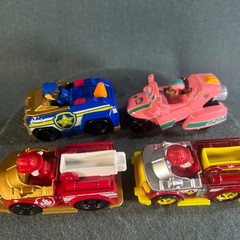 Paw Patrol True Metal Diecast Vehicle Figure Lot Spin Master Liberty Chase