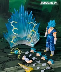 SHF Dragon Ball Vegito SSJ Blue 1:12 Scale figure Demoniacal FIT in stock (NEW)