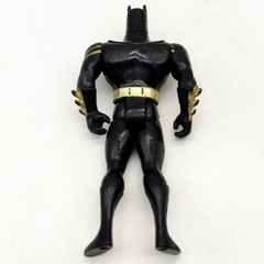 1993 VTG DC Comics Batman Black Gold Red Action Figure Kenner Bruce Wayne
