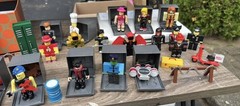 Roblox‎ lot of Figures & Accessories includes 20 Figures Weapons Vehicles