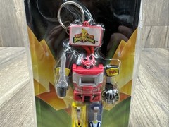Vintage 1994 Mighty Morphin Power Rangers Keychain Watch Factory Sealed Megazord