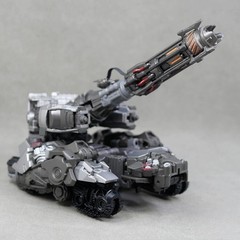 Fluorescent Back Cannon LED Hand Cannon Weapon Upgrade Kit For SS109 Megatank