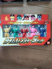 Power Rangers Mirai Sentai Timeranger Time Emblem Figure Set Japan Free Shipping