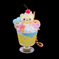 Blind Box Gacha Kawaii Deco Bear Dessert Cute Bag Charm Keychain Mini Figure
