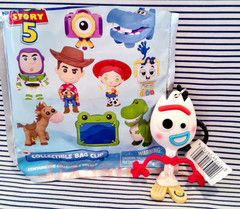 Toy Story 5 Movie Collectible Blind Bag Clip Keychain Forky 2026 Open –READ–