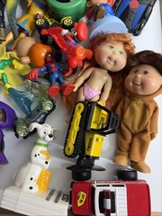 Nice Mixed Figures SmallToys Lot/Variety/Cabbage Patch/Dinosaur/Animals And More
