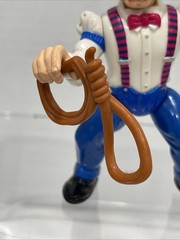 FLATTOP Dick Tracy Flat Top Playmates Action Figure Complete Gun Rope Disney VGC