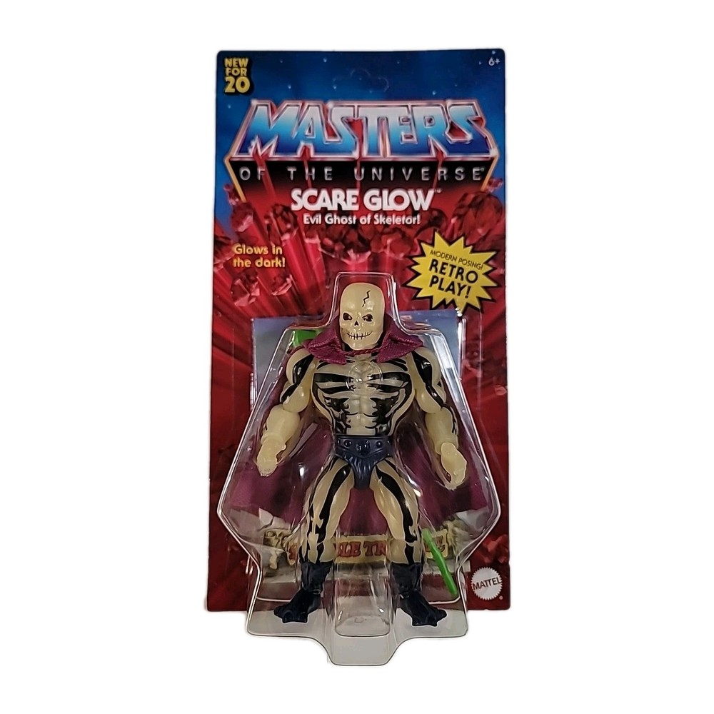 MOTU Masters of the Universe SCARE GLOW Origins Action Figure OOP Rare