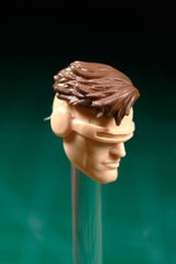 Custom Resin Thin Visor Slim head cast 6in. scale 1:12 Scott Summers cyclops