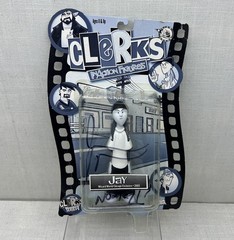 Signed by Jason Mewes CLERKS Movie Action Figure JAY Series 1 2003 GRAPHITTI