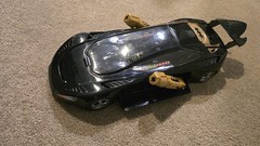 Kenner Batman Returns 1991 BRUCE WAYNE CUSTOM COUPE COMPLETE + Figure Missiles