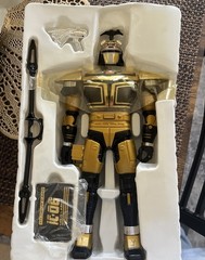 Saban’s Deluxe Chromium Gold BeetleBorg Figure 12 Inch Metallix In Original Box