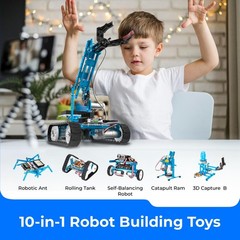 Makeblock DIY Ultimate 2.0 Robot Kit – Premium Quality – 10-in-1 Robot – STEM Ed