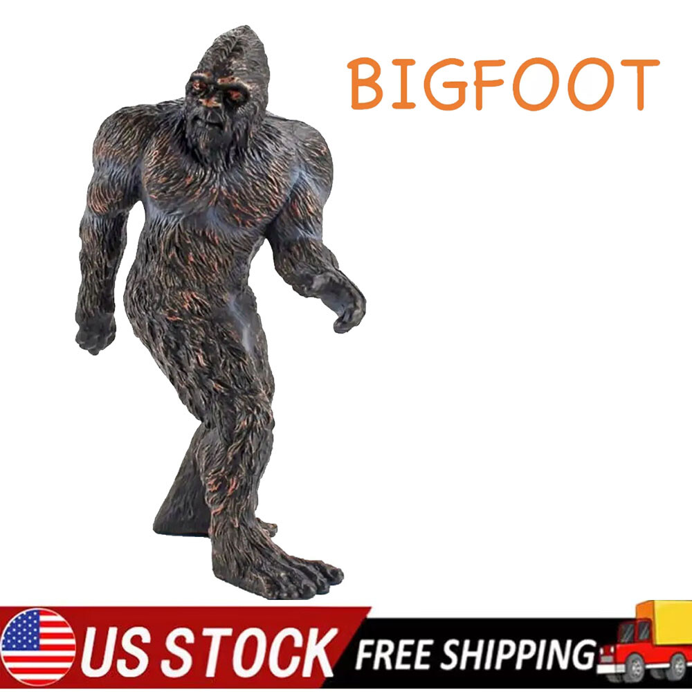 Bigfoot Action Figure Collectible Animal Statue Model Toy Decor Christmas Gift