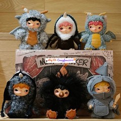 POP MART Hirono Mist Walker Series Plush Doll Pendant Confirmed Blind Box Figure