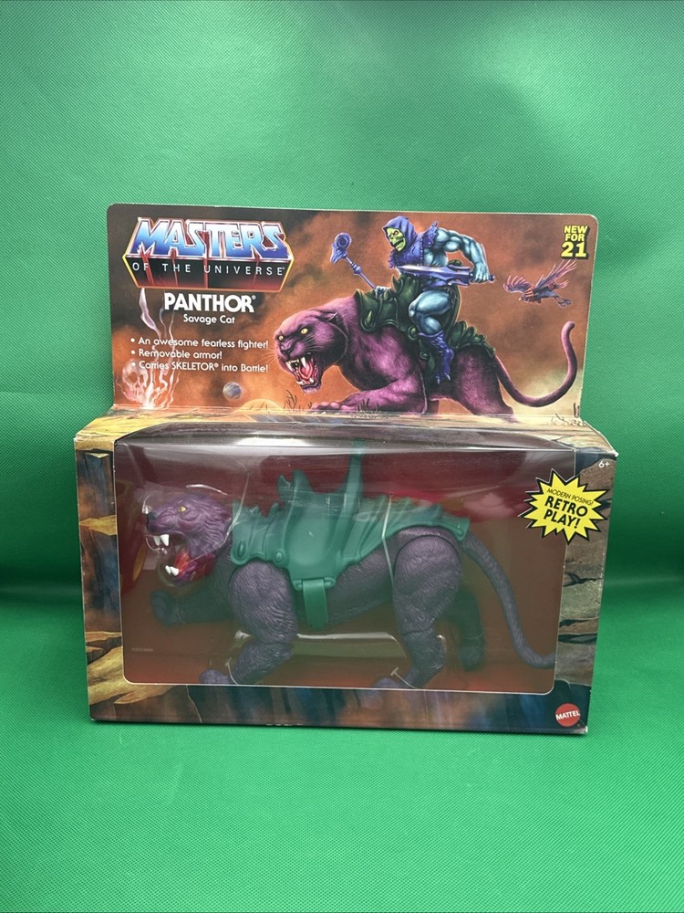 NEW 2021 Masters Of The Universe Origins Skeletors PANTHOR SAVAGE CAT Free Ship