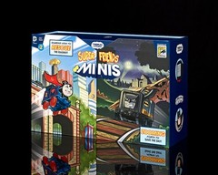 SDCC 2016 DC Super Friends Minis Superman+Batman/Thomas the Tank Engine Collab.