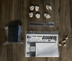 Three Zero G.I. Joe FigZero Storm Shadow 1/6 Scale Figure Displayed Loose