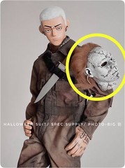 1/6 DIY Doll Halloween Cosplay Jason Mask Model DIY 12” Action Figure Scene