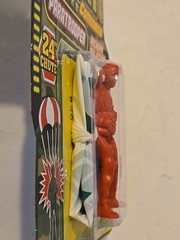ARMY COMMAND PARATROOPER TOY 24″ parachute 2016 Jaru skydiving figure #425 New