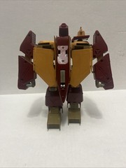 Vintage 1985 Matchbox Robotech Rook Red Alpha Fighter Boxed Styrofoam Incomplete
