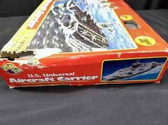 Vintage Kidz Fun U.S. UNIVERSAL AIRCRAFT CARRIER With Realistic Fighter