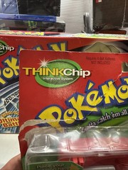 Hasbro 2000 Pokemon THINKChip Computerized Battle Stadium And Pokédex Sealed NOS