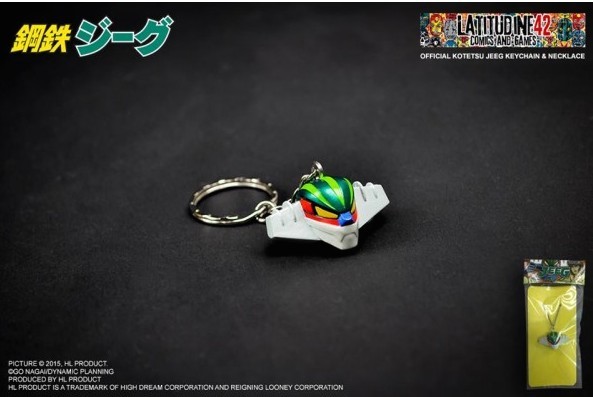 Hl Pro Kotetsu Jeeg Robot Keychain