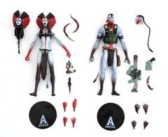 2025 McFarlane Avatar Fire & Ash 7″ Figure Lot Varang & Quaritch (Ash Warrior)