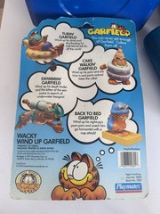 Playmates 1991 Wacky Wind Up Tubin’ Garfield Action Figure NEW