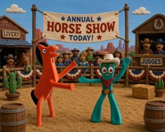 Gumby & Pokey 3″ Mini Bendables & Posable Figure Pair Fun for All Ages 3 and Up