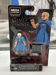 Game of Thrones Lot 5 Mega Construx Figures & Funko The Wall Display NIB Sealed