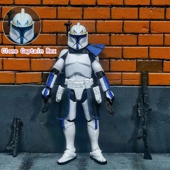 3.75 Inch Clone Trooper 1/18 501st 104th Wolffepack 212th Cody Action