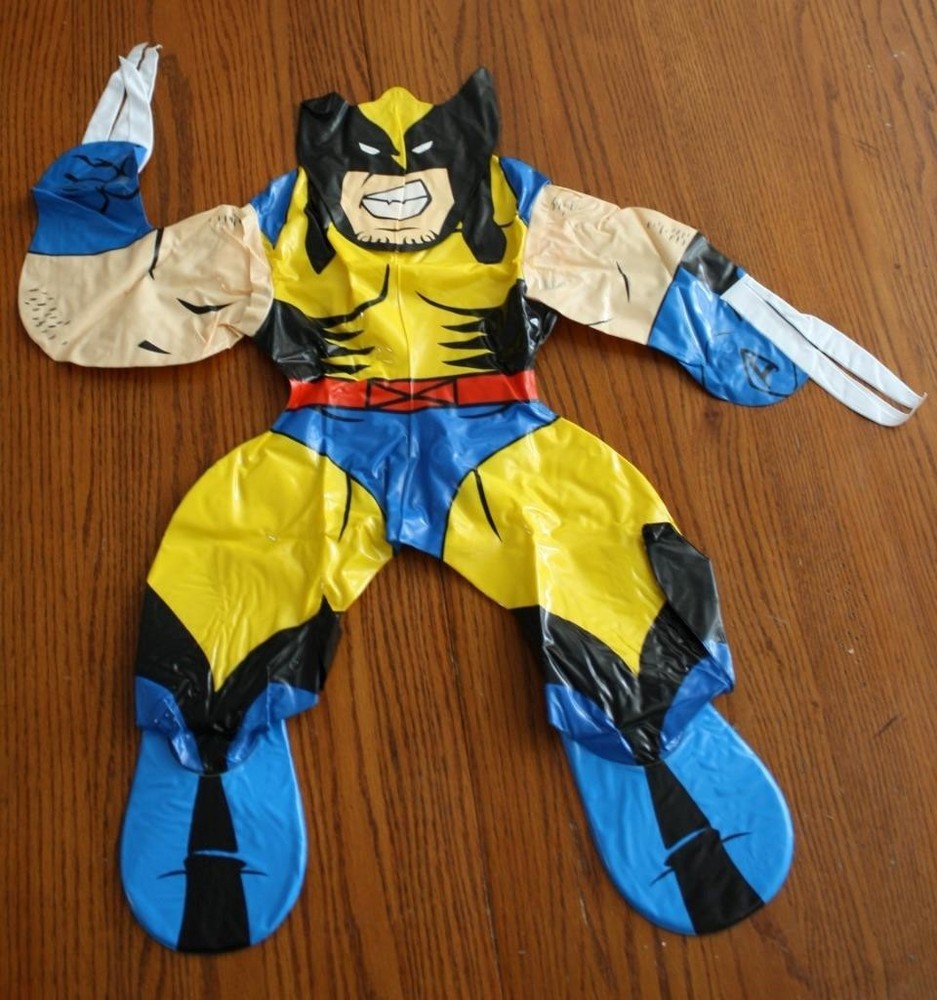 Wolverine 20 inch Blow up vi.nyl figure this is new old stock collectors item..