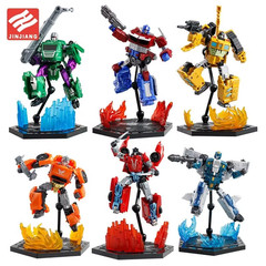 Transforming Robot Warrior Car Plane Tank Action Figure Model Toy Gift Set