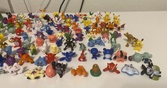 72 mix pieces Pokemon Cake Toppers Figures Figurines 2-3CM Toy Lot Kids Anime