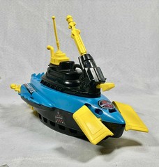 1992 G.I.Joe Barracuda Submarine Loose Complete No Blueprints