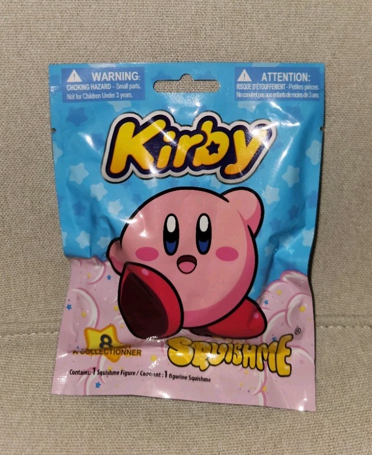 Kirby SquishMe Mystery Figure Brand New Factory Sealed – Random Blind Bag (1/8)