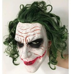 The Dark Knight Joker Cosplay Mask Halloween Party Unisex Adult Latex Mask Head
