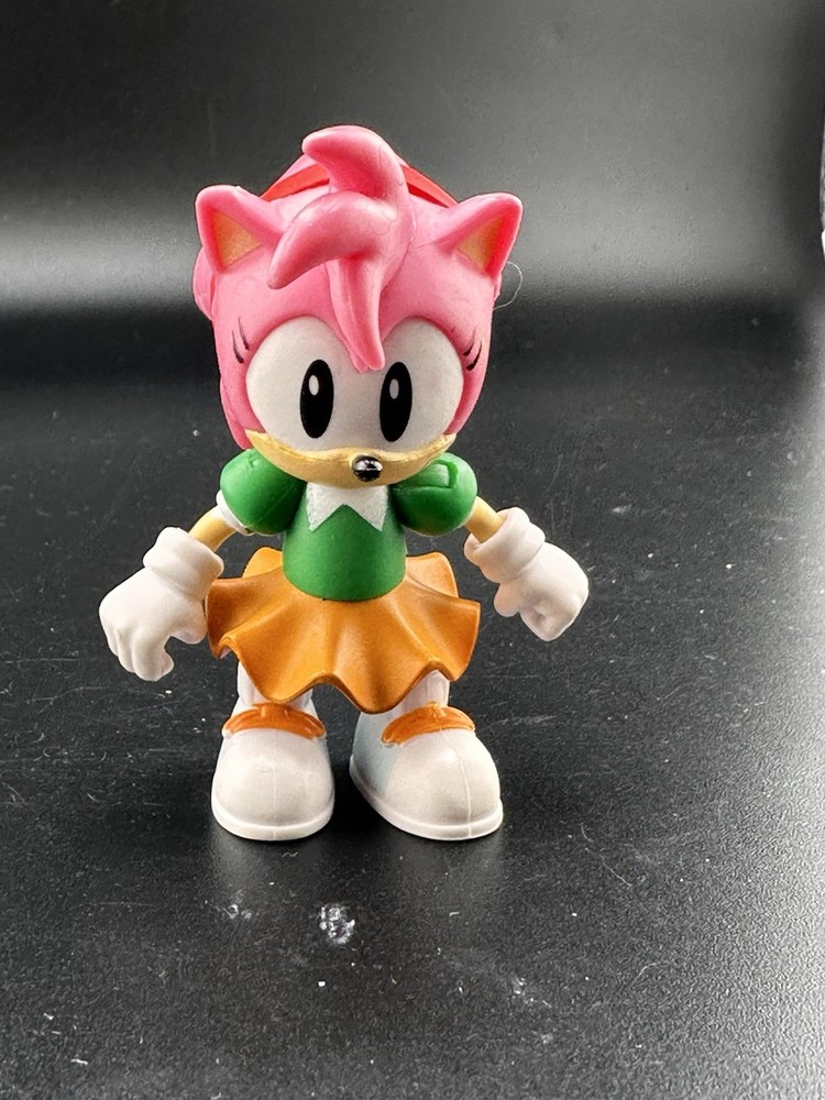 Sonic The Hedgehog Classic Amy Rose Pink 2.5″ Jakks Pacific Action Figure Sets