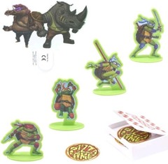 New Teenage Mutant Ninja Turtles™ Pizza Power! DecoSet® Cake Decorations Set