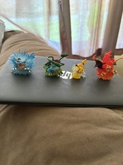Set of 4 Pokemon Generations Red & Blue Collection 20th Anniversary Figures 2016
