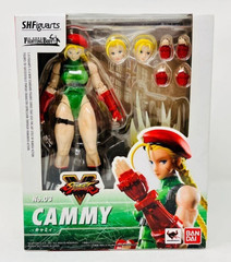 Street Fighter V S.H. Figures Cammy No. 03 Tamashii Nations Bandai Capcom