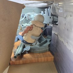 G.I. Joe Navy Gunner With Twin Mount Anti-Aircraft Mechanized 40mm Hasbro