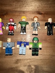 Roblox Mini Figures Lot of 13 Figures W/ Accessories Mixed Characters Used