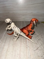 Lot of 8 Jurassic World Dinosaur Figures T Rex Spinosaurus Triceratops