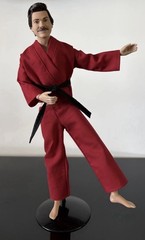 Mattel Ken Doll The Karate Master In Red Karate Gi Outfit Articulated NEW