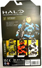 “HALO” Kat-B320 Spartan Collection (helmet off in package version), Jazwares New